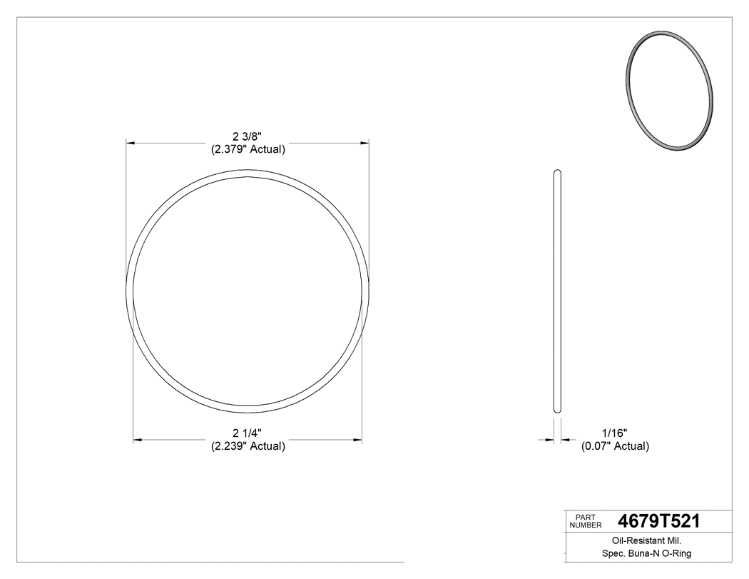 Technical drawing - 4679T521